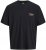 Jack & Jones Botaniq Crew Neck T-Shirt Black - T-krekli - T-krekli - 2XL-14XL