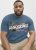 Jack & Jones Hawaii Shape Crew Neck T-Shirt Blue - T-krekli - T-krekli - 2XL-14XL