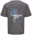 Jack & Jones Hawaii Crew Neck T-Shirt Grey - T-krekli - T-krekli - 2XL-14XL