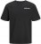 Jack & Jones Hawaii Crew Neck T-Shirt Black - T-krekli - T-krekli - 2XL-14XL