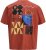 Jack & Jones Fold Crew Neck T-Shirt Red - T-krekli - T-krekli - 2XL-14XL