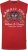 Kam Jeans 5763 Hawaii Surf Vest Sleeveless T-Shirt Washed Red - T-krekli - T-krekli - 2XL-14XL