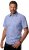 JP1880 Short Sleeve Check Print Traditional Shirt Blue - Krekli - Krekli - 2XL-8XL
