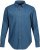 JP1880 Shirt Denim Long Sleeve Blue TALL - VĪRIEŠU APĢĒRBS MT-6XLT - Apģērbs gariem vīriešiem