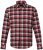 JP1880 Shirt Flannel Checked Long Sleeve Red TALL - VĪRIEŠU APĢĒRBS MT-6XLT - Apģērbs gariem vīriešiem