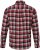 JP1880 Shirt Flannel Checked Long Sleeve Red TALL - VĪRIEŠU APĢĒRBS MT-6XLT - Apģērbs gariem vīriešiem
