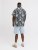 Jack & Jones Honolulu Short Sleeve Resort Shirt Black - Krekli - Krekli - 2XL-8XL