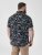 D555 Rick Geometric Print Short Sleeve Shirt Navy - Krekli - Krekli - 2XL-8XL