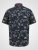D555 Rick Geometric Print Short Sleeve Shirt Navy - Krekli - Krekli - 2XL-8XL