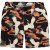 JP1880 Bermuda Shorts Floral All-over Print Black - Šorti - Šorti - W40-W60