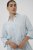 Kaffe Curve Mille Short Shirt Dress Nantucket Breeze Blue - Mini kleitas - 
