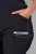 Ulla Popken HYPRAR Multifunctional Durable Inset Trekking Pants Black - Bikses - Lielo izmēru bikses sievietēm