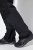 Ulla Popken HYPRAR Multifunctional Durable Inset Trekking Pants Black - Bikses - Lielo izmēru bikses sievietēm