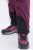 Ulla Popken HYPRAR Multifunctional Durable Inset Trekking Pants Dark Cherry Dark Cherry - Bikses - Lielo izmēru bikses sievietēm