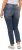 Ulla Popken Distressed Stretch Fit Sarah Jeans Blue Denim - Džinsi & Bikses Lielos Izmēros – Plus Size - 