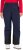 Ulla Popken Performance Trousers Waterproof Zip Pockets Snow Gaiter Navy - Džinsi & Bikses Lielos Izmēros – Plus Size - 