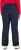 Ulla Popken Performance Trousers Waterproof Zip Pockets Snow Gaiter Navy - Džinsi & Bikses Lielos Izmēros – Plus Size - 