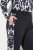 Ulla Popken Hyprar Functional Trousers Waterproof Velcro Closure Snow Gaiter Black - Slēpošanas apģērbs - 