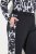 Ulla Popken Hyprar Functional Trousers Waterproof Velcro Closure Snow Gaiter Black - Slēpošanas apģērbs - 