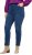 Ulla Popken Rhinestone Seam Stretch Fit Jeans Blue Denim - Džinsi & Bikses Lielos Izmēros – Plus Size - 