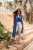 Ulla Popken Tile Laser Print Stretch Fit Jeans Light Light Blue Denim - Džinsi & Bikses Lielos Izmēros – Plus Size - 