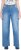 Ulla Popken Extra Wide Leg Stretch Fit Jeans Light Blue - Džinsi & Bikses Lielos Izmēros – Plus Size - 