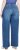Ulla Popken Extra Wide Leg Stretch Fit Jeans Denim Blue - Džinsi & Bikses Lielos Izmēros – Plus Size - 