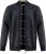 D555 Dereham 2 Knitted Sweater with Zipper Charcoal TALL - TALL džemperi - 
