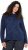 Ulla Popken Textured Glitter Embroidery Oversized Sweater Ink Blue - Džemperi un džemperi ar kapuci - 