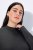 Ulla Popken Long Sleeves Mock Turtleneck Sweater Charcoal Grey Melange - Džemperi un džemperi ar kapuci - Mīksti džemperi un jakas