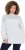 Ulla Popken Graphic Stripe Long Sleeve Turtleneck Sweater Silver Melange - Džemperi un džemperi ar kapuci - 