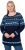 Ulla Popken Norwegian Style Pastel Tone Long Sleeve Sweater Ink Blue - Džemperi un džemperi ar kapuci - 