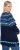 Ulla Popken Norwegian Style Pastel Tone Long Sleeve Sweater Ink Blue - Džemperi un džemperi ar kapuci - 