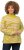 Ulla Popken Zebra Print Mock Turtleneck Long Sleeve Sweater Yellow Green - Džemperi un džemperi ar kapuci - 