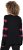 Ulla Popken Heart Print Long Sleeve V-Neck Sweater Black - Džemperi un džemperi ar kapuci - 