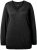 Ulla Popken Casual V-Neck Long Sleeve Sweater Black - Džemperi un džemperi ar kapuci - 