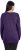 Ulla Popken Soft Fine Knit Pullover V-Neck Sweatshirt Deep Violet - Džemperi un džemperi ar kapuci - 