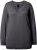 Ulla Popken Casual V-Neck Long Sleeve Sweater Charcoal Grey Melange - Džemperi un džemperi ar kapuci - 