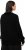 Ulla Popken Lace-Up Cuff Long Sleeve V-Neck Sweater Black - Džemperi un džemperi ar kapuci - 