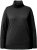 Ulla Popken Turtleneck Ribbed Trim Long Sleeve Sweater Black - Džemperi un džemperi ar kapuci - 