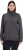 Ulla Popken Turtleneck Ribbed Trim Long Sleeve Sweater Charcoal Grey Melange - Džemperi un džemperi ar kapuci - 