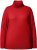 Ulla Popken Turtleneck Ribbed Trim Long Sleeve Sweater Salsa Red - Džemperi un džemperi ar kapuci - 