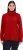 Ulla Popken Turtleneck Ribbed Trim Long Sleeve Sweater Salsa Red - Džemperi un džemperi ar kapuci - 