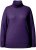 Ulla Popken Turtleneck Ribbed Trim Long Sleeve Sweater Deep Violet - Džemperi un džemperi ar kapuci - 