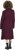 Ulla Popken Long Turtleneck Duster Sweater Plum - Džemperi un džemperi ar kapuci - 
