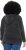 Ulla Popken Chenille Knit Hoodie Graphite Grey - Džemperi un džemperi ar kapuci - 