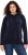 Ulla Popken Chenille Knit Hoodie Navy - Džemperi un džemperi ar kapuci - 