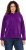 Ulla Popken Chenille Knit Hoodie Dark Purple - Džemperi un džemperi ar kapuci - 