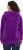 Ulla Popken Chenille Knit Hoodie Dark Purple - Džemperi un džemperi ar kapuci - 