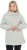 Ulla Popken Space Yarn Oversized Turtleneck Sweater Light Grey Melange - Džemperi un džemperi ar kapuci - 